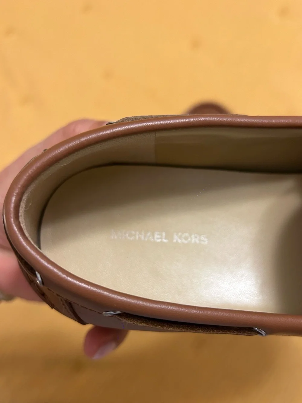 Michael Kors Kenny leather loafer